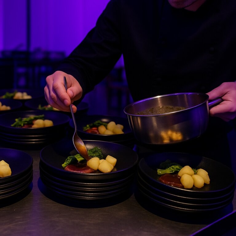 Live Cooking Buffet Berlin mit modernen Gerichten