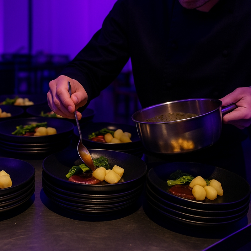 Live Cooking Buffet Berlin mit modernen Gerichten