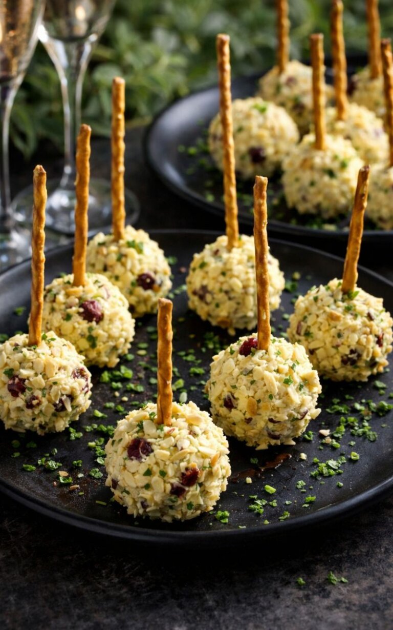 Fingerfood Bites mit Kräuterkruste auf Event Catering